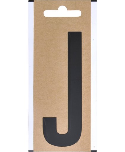 Letter etiket " J " 10cm