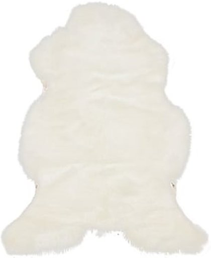 HSM Collection - Europees schapenvacht - ±110x60-70 cm - naturel wit