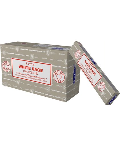 Wierook Satya White Sage / witte salie 12 pakjes