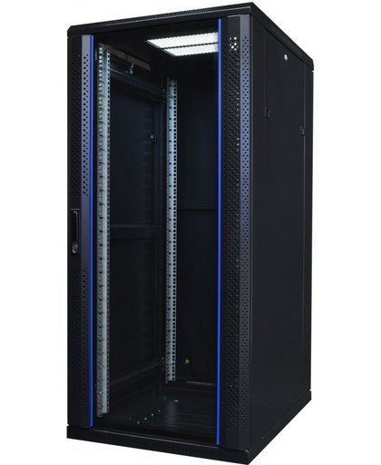 42U, 19" Serverkast met glazen voordeur, (BxDxH) 600x800x2000mm