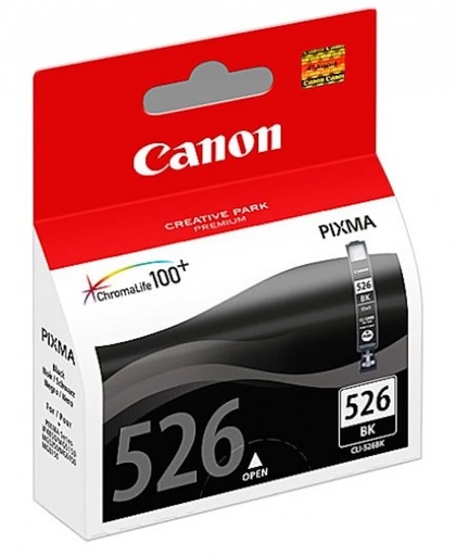 Canon CLI-526 BK w/o Sec inktcartridge Zwart