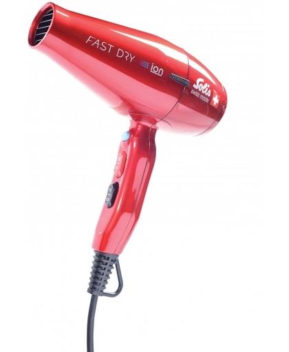 SOLIS FastDry rood - Type - 381 - Föhn - Haardroger