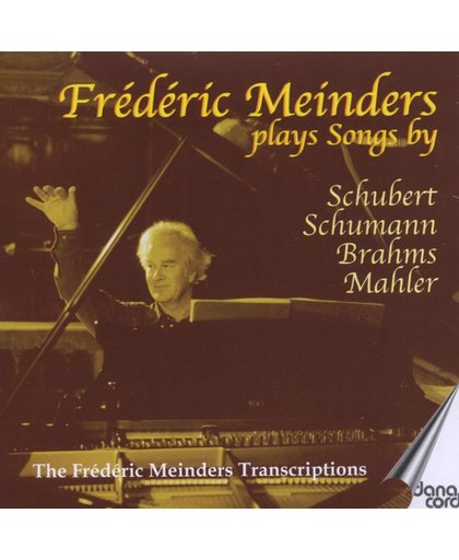 Frederic Meinders Plays Songs By Sc