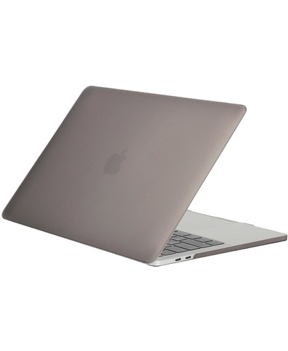 For 2016 New Macbook Pro 13.3 inch A1706 & A1708 Laptop Frosted structuur PC beschermings hoesje (grijs)