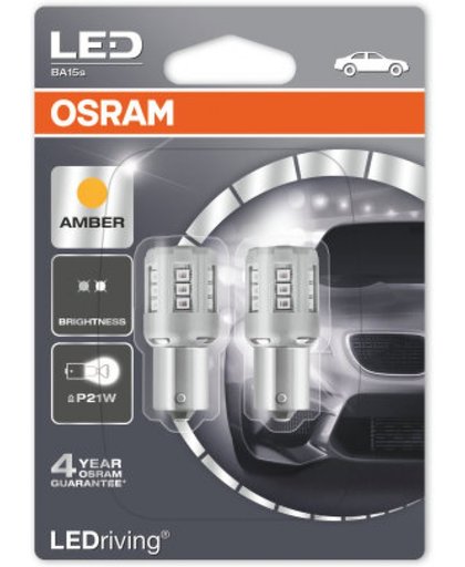 OSRAM LEDRiving BA15S 12V O-7456YE