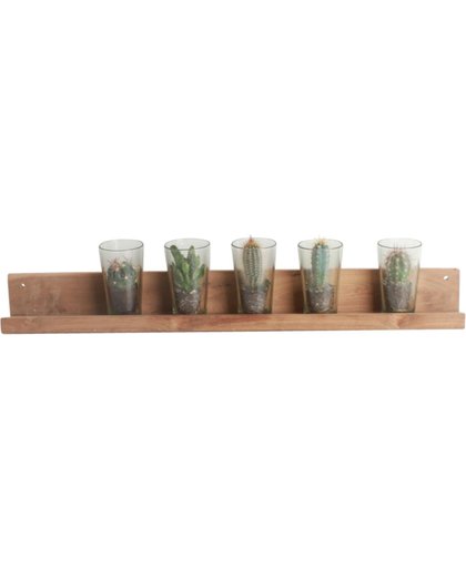 One World Interiors Elements wandplank - 75cm - Gerecycled hout