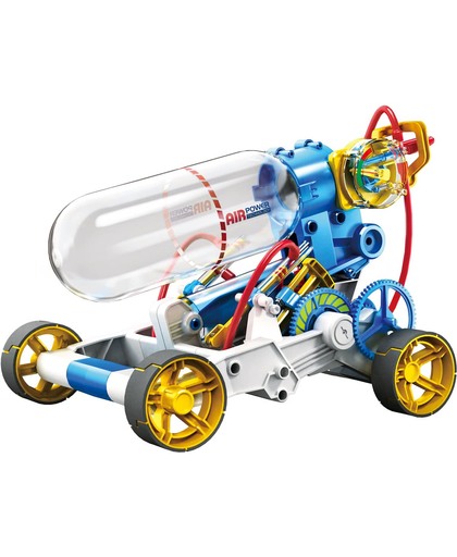 POWERPlus - Educatief Speelgoed - Experimenteerset - Auto die werkt op luchtdruk