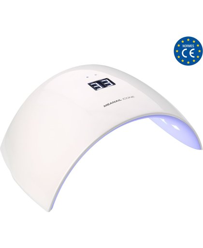 MEANAIL® UV LED Nageldroger - Ideaal voor handen en voeten - voor Gel nagellak - Gellak - Gelpolish - Meanail ICONE 24w White