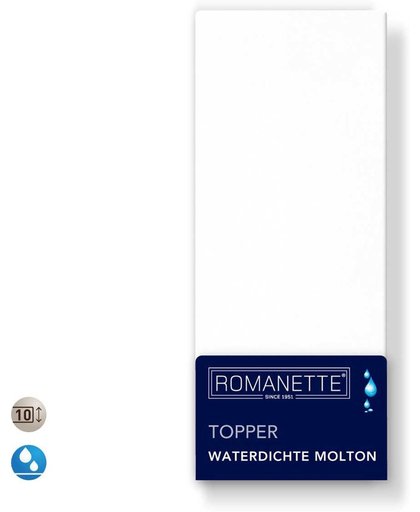 Romanette Molton Waterdicht 90 x 220 cm