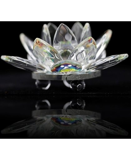Kristal Lotus middel - 7 cm - L