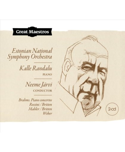 Brahms: Piano concertos; Rossini/Britten, Mahler/Britten, Weber