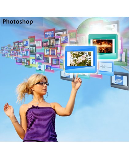 Cursus Photoshop bestaande uit video's en e-boeken met veel extra's