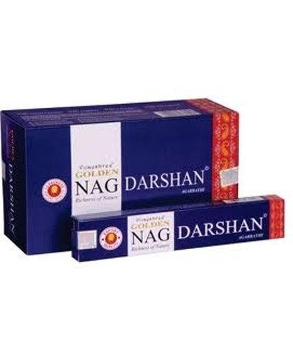geelen Nag Darshan wierookstokjes 15 grams