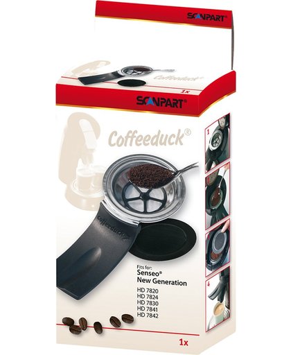 Scanpart Coffeeduck Senseo New Generation Hervulbare padhouder HD7820, HD7824, HD7830, HD7841, HD7842