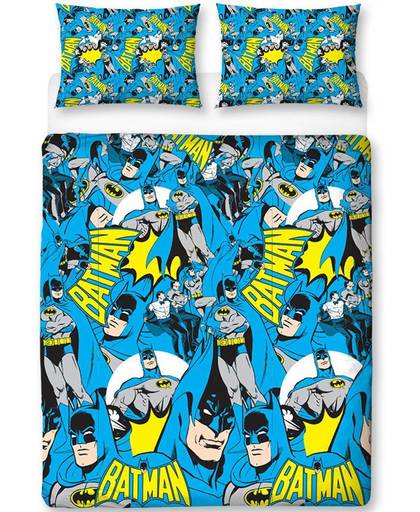 Batman Hero - Dekbedovertrek - Tweepersoons - 200 x 200 cm - Multi