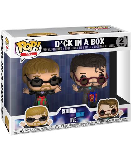 Funko: Pop! Saturday Night Live Dick in a Box 2-Pack  - Verzamelfiguur