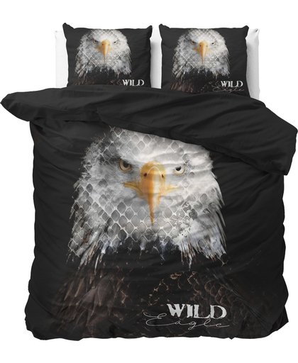 Dreamhouse Wild Eagle - Dekbedovertrekset - Lits-Jumeaux - 240x200/220 + 2 kussenslopen 60x70 - Zwart