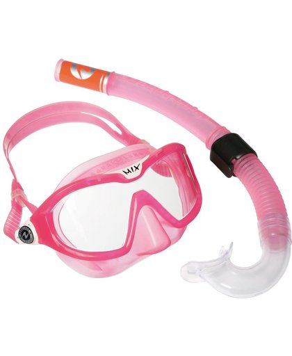 Aqua Lung Sport Reef DX + Snorkel - Snorkelset - Kids (vanaf 4 jaar) - Roze