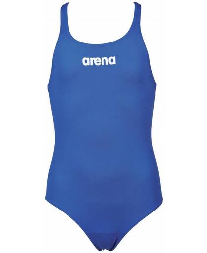 Arena Solid Swim Pro Badpak Junior Badpak - Maat 116  - Meisjes - blauw