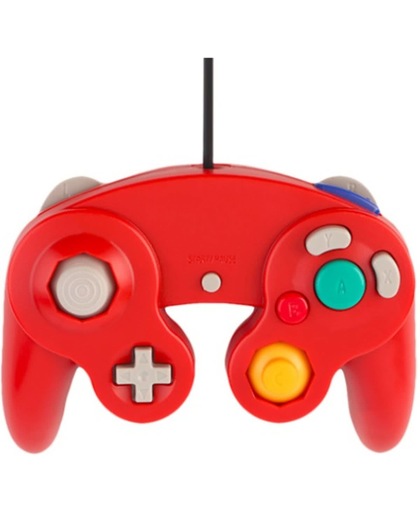 Dolphix Nintendo GameCube controller - rood - 1,5 meter