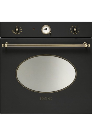 Smeg SFT805AO Elektrische oven 79l 3000W A-10% Antraciet oven