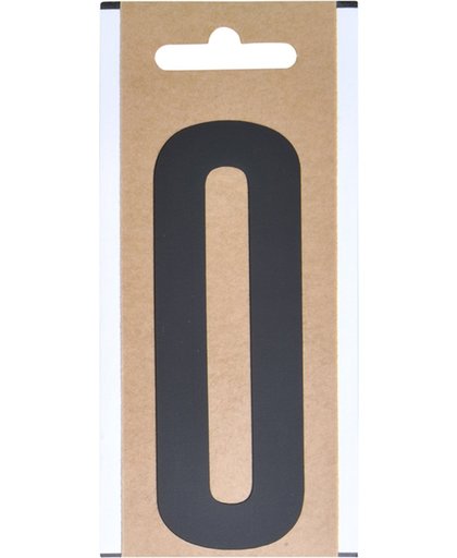 Letter etiket " O " 10cm