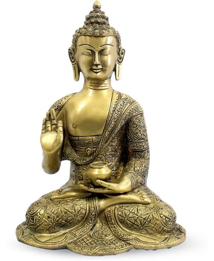 Beeld van zittende Buddha (model 2)