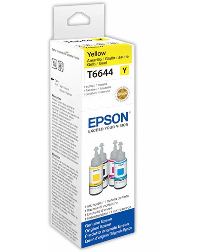 Epson T6644 schrijf- en tekeninkt 70 ml Geel