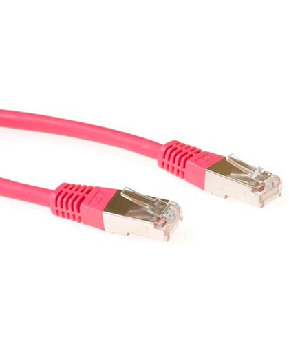 ACT Patchcord SSTP Category 6 PIMF, Red 0.50M 0.5m Rood netwerkkabel