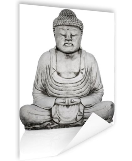 FotoCadeau.nl - Stenen standbeeld van Boeddha Poster 60x90 cm - Foto print op Poster (wanddecoratie)