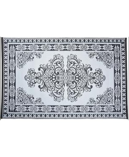 Tuintapijt Perzisch zwart/wit 180x120cm