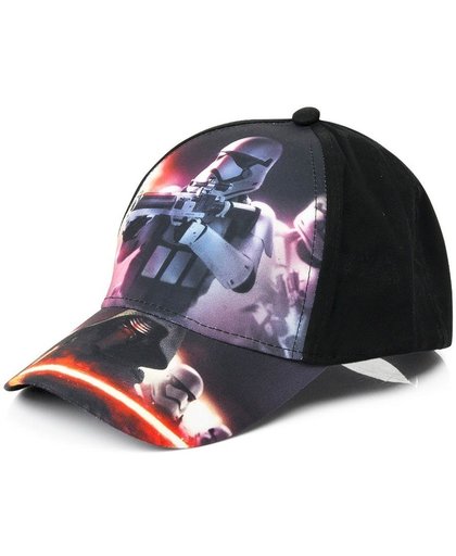 Star Wars pet/cap zwart voor kinderen - Baseball cap Stormtrooper 54 cm (6-8 jr)