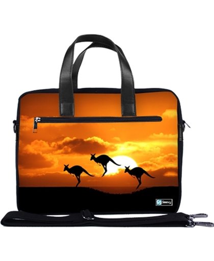 Laptoptas 17,3" / schoudertas Australie Wildlife - Sleevy