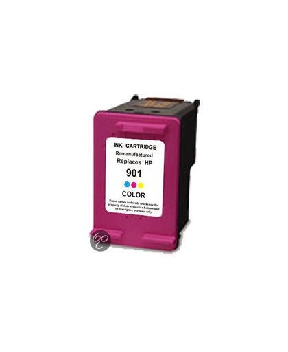 Merkloos – Inktcartridge / Alternatief voor de HP 901 XL inktcartridge CC656AE kleur 21 ml Cartridge