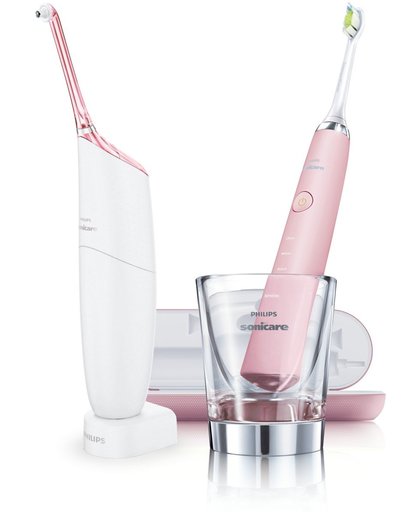 Philips Sonicare HX8391/02 elektrische tandenborstel Volwassene Sonische tandenborstel Roze, Wit