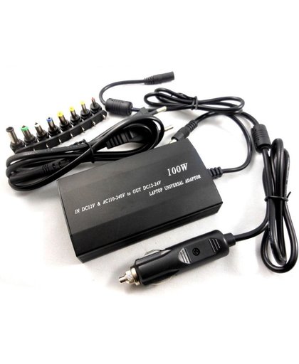 Laptop AC DC Adapter met Auto en USB Charger Lader 100W