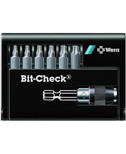 Wera Bit-Check TX BO 8067-6BOTORX/Z 6-delig + snelspanbithouder