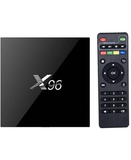X96 Android TV Media Box Full HD  - 2GB 16GB + GRATIS Rii i8 Zwart draadloos toetsenbord