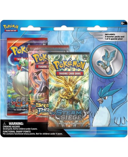 Legendary Birds Collector's Pin 3 Pack Articuno