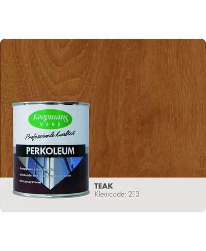 Koopmans Perkoleum - Transparant - 0,75 liter - Teak