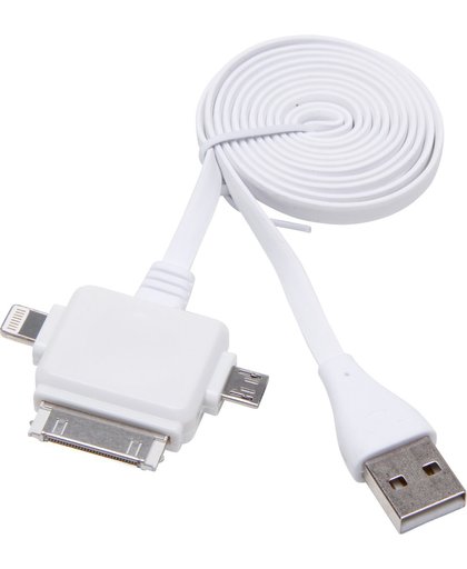 Kopp Apple USB kabel - 8 pins + 31 pins + micro USB