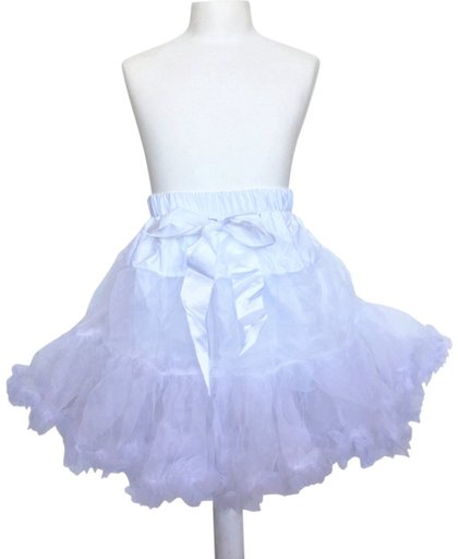 Ballet Rokje - petticoat - tutu - wit - Luxe verkleedkleding Prinsessen