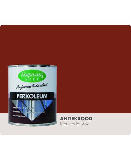 Koopmans Perkoleum - Dekkend - 0,75 liter - Antiekrood