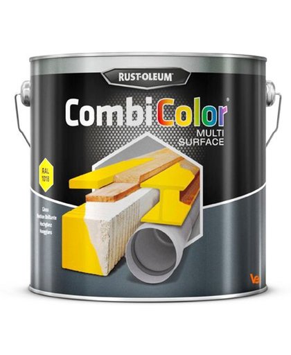 CombiColor Multi-Surface Hoogglans - Wit RAL 9010 2,5 Liter