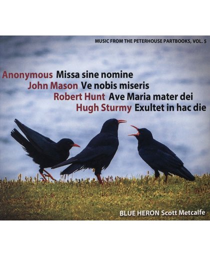 Anonymous: Missa sine nomine; John Mason: Ve nobis miseris; Robert Hunt: Aver Maria mater dei; Hugh Sturmy: Exultet in hac die