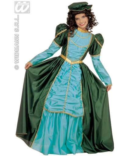 Middeleeuwen & Renaissance Kostuum | Lucky Lady Stephanie Kostuum Meisje | Maat 140 | Carnaval kostuum | Verkleedkleding