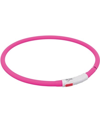 USB flash Lichtgevende halsband roze