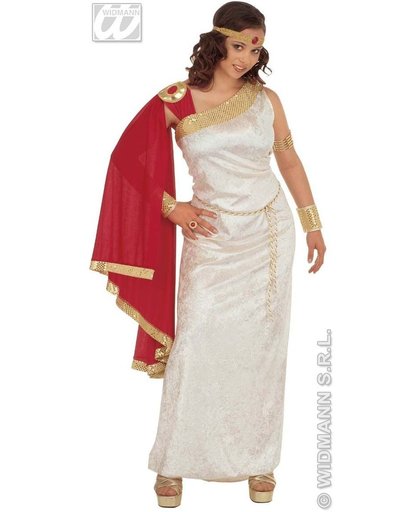 Griekse & Romeinse Oudheid Kostuum | Keizerlijke Dame Lucilla, Fluweel Kostuum Vrouw | XL | Carnaval kostuum | Verkleedkleding