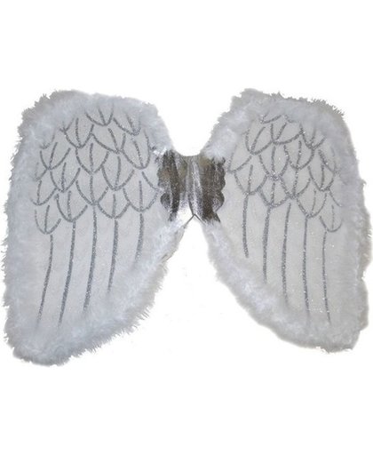 Engelen vleugels 36 cm - witte engelen vleugels
