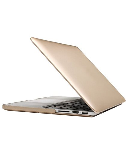 MobiGear Hard Case Goud voor Apple MacBook Pro Retina 15 inch